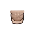 Manhattan Comfort Fifth Avenue Traditional Wood Upholstered Dining Chair in Tan