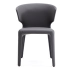 Manhattan Comfort Conrad Mid-Century Modern Upholstered Dining Chair in Gray - Set of 2 - DC031-GY