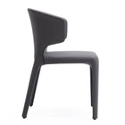 Manhattan Comfort Conrad Mid-Century Modern Upholstered Dining Chair in Gray - Set of 2 - DC031-GY