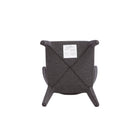 Manhattan Comfort Conrad Mid-Century Modern Upholstered Dining Chair in Black - Set of 2 - DC031-WBK