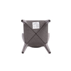 Manhattan Comfort Conrad Mid-Century Modern Upholstered Dining Chair in Gray - Set of 2 - DC031-WGY