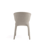 Manhattan Comfort Conrad Mid-Century Modern Upholstered Dining Chair in Wheat - Set of 2