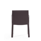Manhattan Comfort Vogue Modern Vegan Leather Dining Chair in Gray