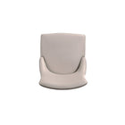 Manhattan Comfort Shubert Modern Vegan Leather and Velvet Dining Chair in Light Gray - Set of 2