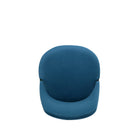 Manhattan Comfort Kara Modern Wood Upholstered Dining Chair in Blue - Set of 2 - DC057-BL