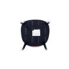 Manhattan Comfort Kara Modern Wood Upholstered Dining Chair in Light Gray