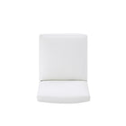 Manhattan Comfort Anna Square Modern Vegan Leather Dining Chair in White