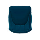 Manhattan Comfort Eda Modern Wood Upholstered Dining Chair in Midnight Blue