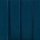 Manhattan Comfort Eda Modern Wood Upholstered Dining Chair in Midnight Blue
