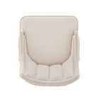 Manhattan Comfort Eda Modern Wood Upholstered Dining Chair in Cream