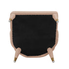 Manhattan Comfort Maya Modern Velvet Dining Chair in Nude
