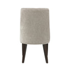 Manhattan Comfort Beever Modern Chenille Wood Dining Chair in Taupe - Set of 2