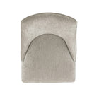 Manhattan Comfort Beever Modern Chenille Wood Dining Chair in Taupe - Set of 2