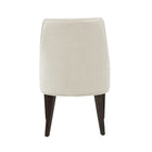 Manhattan Comfort Beever Modern Chenille Wood Armchair in Cream