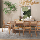 Manhattan Comfort Versailles Industry Chic Wood Dining Chair in Natural - Set of 2 - DCCA01-NA
