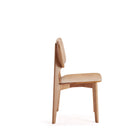 Manhattan Comfort Versailles Industry Chic Wood Dining Chair in Natural - Set of 2 - DCCA01-NA