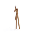 Manhattan Comfort Lambinet Industry Chic Wood Folding Chair in Natural - Set of 2