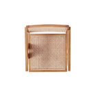 Manhattan Comfort Hamlet Industry Chic Wood Armchair in Natural