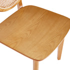 Manhattan Comfort Versailles Industry Chic Wood Dining Chair in Natural - Set of 2 - DCCA11-NA