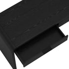 Manhattan Comfort Grace Modern 54" Office Desk in Black (2-Drawer)