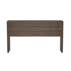 Manhattan Comfort Linda Modern Console Table in Walnut Brown (3-Drawer)
