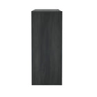 Manhattan Comfort Linda Modern Console Table in Charcoal Gray (3-Drawer)