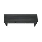 Manhattan Comfort Linda Modern Console Table in Charcoal Gray (3-Drawer)
