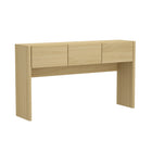 Manhattan Comfort Linda Modern Console Table in Natural Oak (3-Drawer)