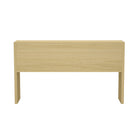 Manhattan Comfort Linda Modern Console Table in Natural Oak (3-Drawer)