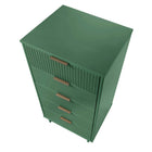Manhattan Comfort Granville Modern 24" Chest in Sage Green (5-Drawer)