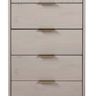 Manhattan Comfort Granville Modern 24" Chest in Light Gray (5-Drawer)