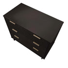 Manhattan Comfort Granville Modern 38" Dresser in Black (3-Drawer)