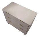 Manhattan Comfort Granville Modern 38" Dresser in Light Gray (3-Drawer)