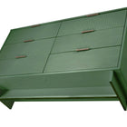 Manhattan Comfort Granville Modern 55" Dresser in Sage Green (6-Drawer)