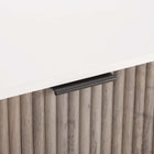 Manhattan Comfort DUMBO Modern 6-Drawer Double Low Dresser in White and Grey