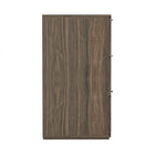 Manhattan Comfort Clive Mid-Century Modern 72" Dresser in Walnut (6-Drawer)