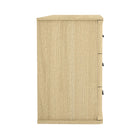 Manhattan Comfort Clifford Traditional Dresser in Natural Oak (6-Drawer)