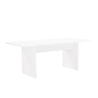 Manhattan Comfort Ella Modern 79" Dining Table in White