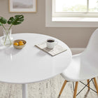 Modway Lippa 36" Round Wood Dining Table