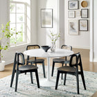 Modway Lippa 48" Round Wood Dining Table