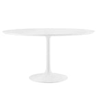 Modway Lippa 54" Round Wood Dining Table  