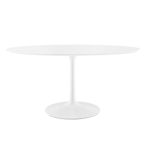 Modway Lippa 60" Oval Wood Dining Table  