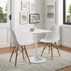 Modway Lippa 24" Square Wood Dining Table
