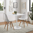 Modway Lippa 28" Square Wood Dining Table