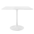 Modway Lippa 36" Square Wood Dining Table  