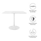 Modway Lippa 36" Square Wood Dining Table