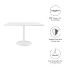 Modway Lippa 48" Square Wood Dining Table