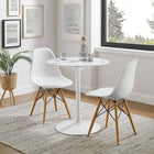 Modway Lippa 28" Round Faux Marble Dining Table