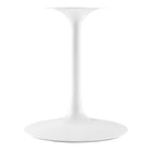 Modway Lippa 54" Round Faux Marble Dining Table