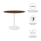 Modway Lippa 36" Round Wood Dining Table